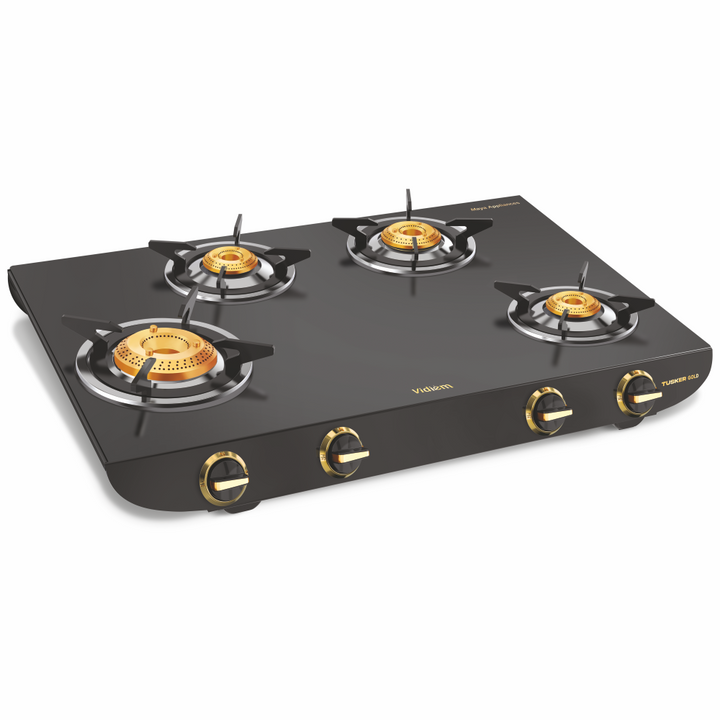 tusker gold 4 burner gas stove