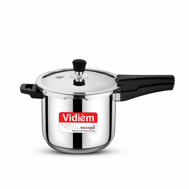 VIDIEM ENERGIE 5 LTR STAINLESS STEEL PRESSURE COOKER
