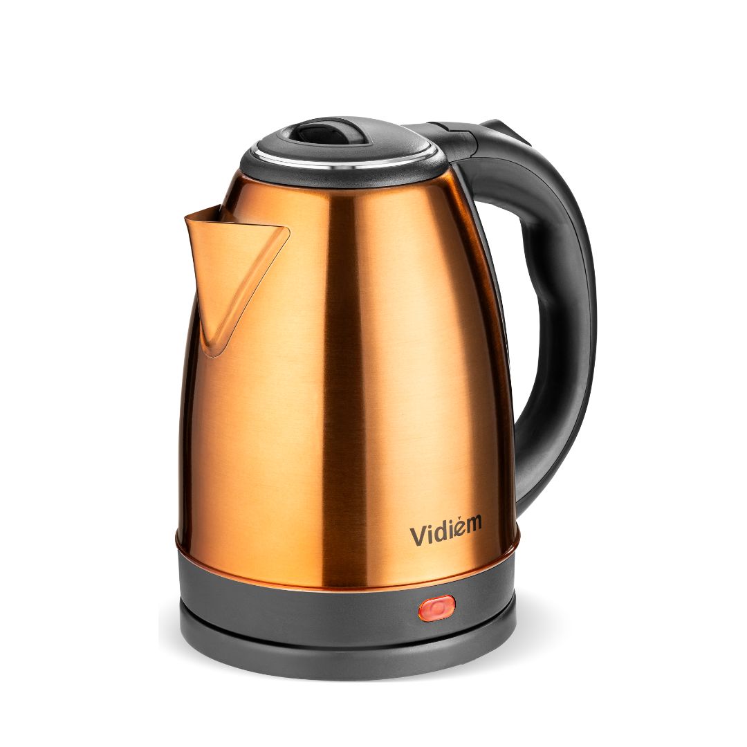 Buy Vidiem Zap Premium Bronze Gold 1.8 Ltr Electric Kettle Online at Vidiem Vidiem Stores