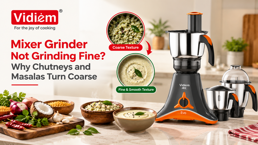 Mixer Grinder Not Grinding Fine? Why Chutneys and Masalas Turn Coarse