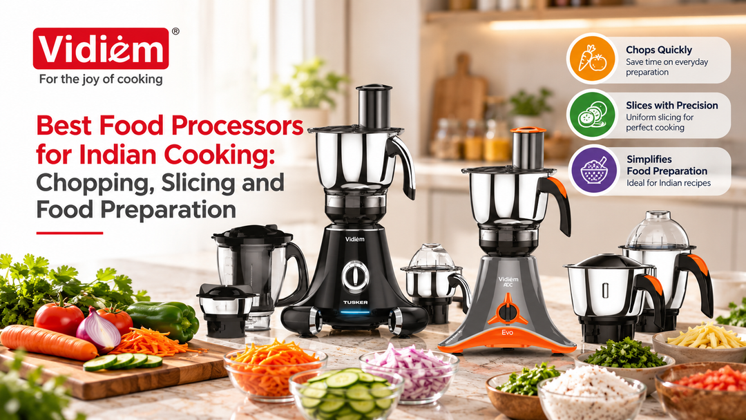 Best Food Processors for Indian Cooking: Chopping, Slicing and Food Preparation