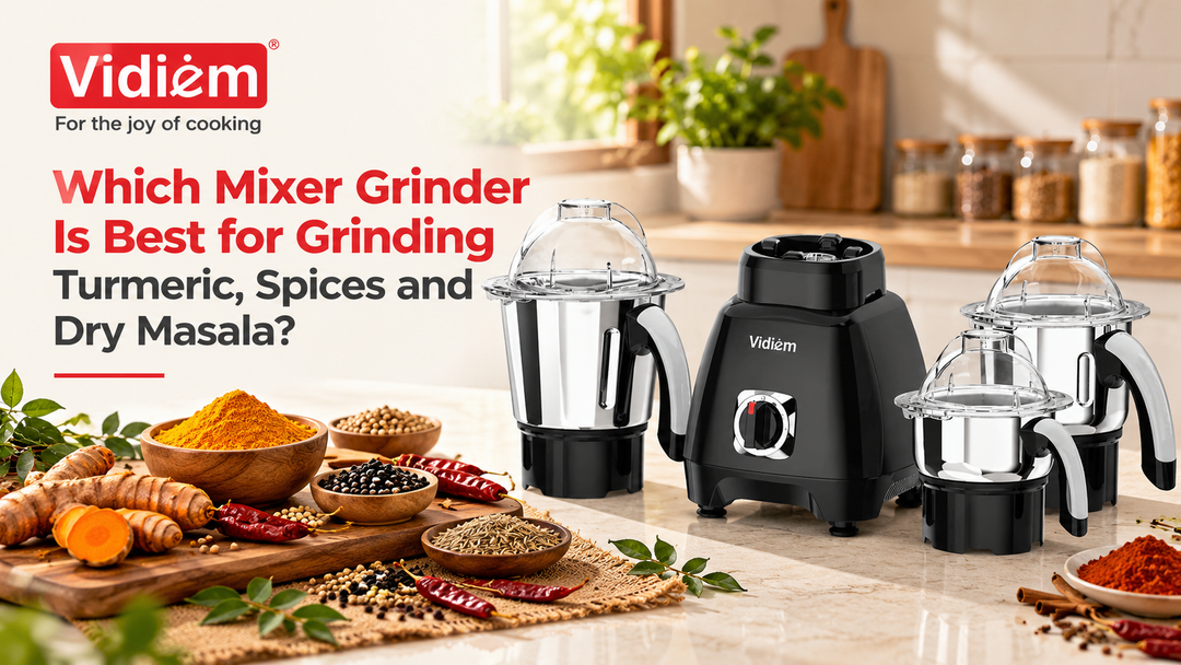 Which Mixer Grinder Is Best for Grinding Turmeric, Spices and Dry Masala?