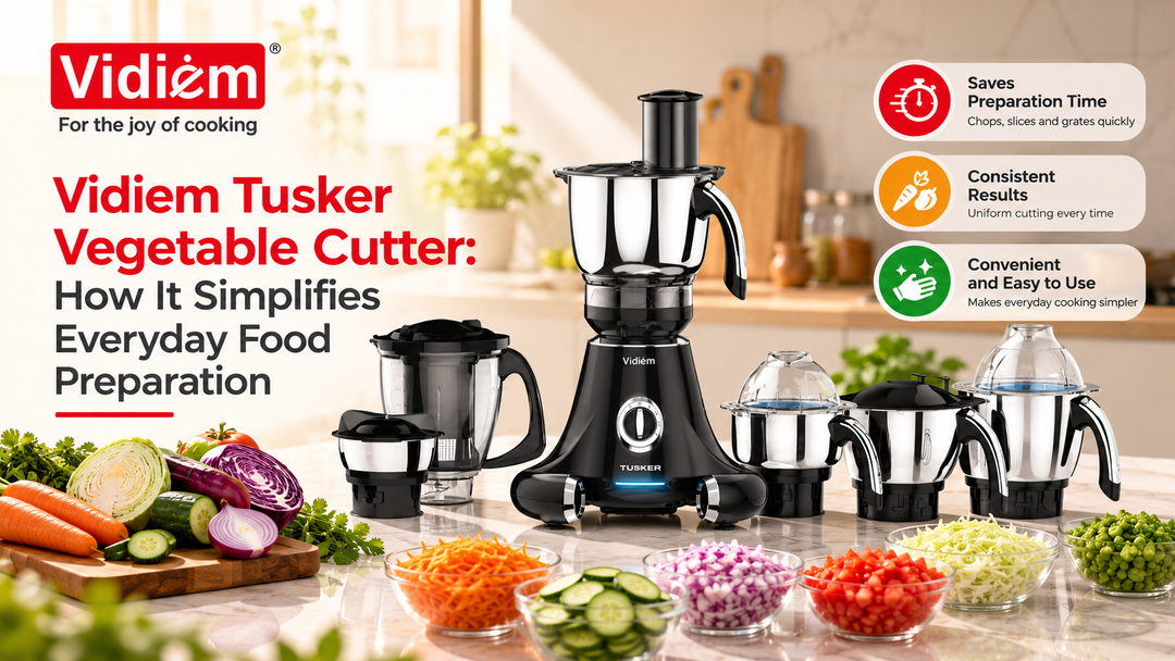Vidiem Tusker Vegetable Cutter: How It Simplifies Everyday Food Preparation