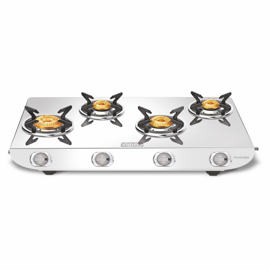 Vidiem Tusker 4 Burner ZZ Gas Stove