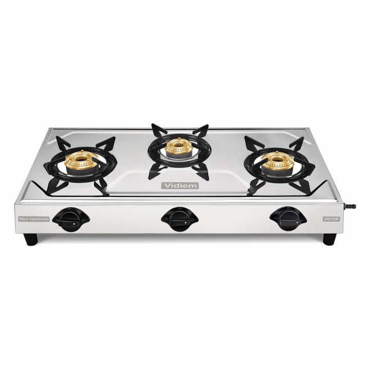 Vidiem Victor Jumbo 3 Burner Gas Stove