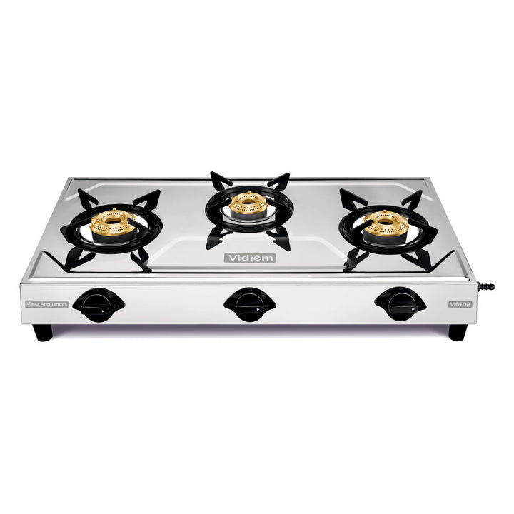 VIDIEM VICTOR 3 BURNER GAS STOVE