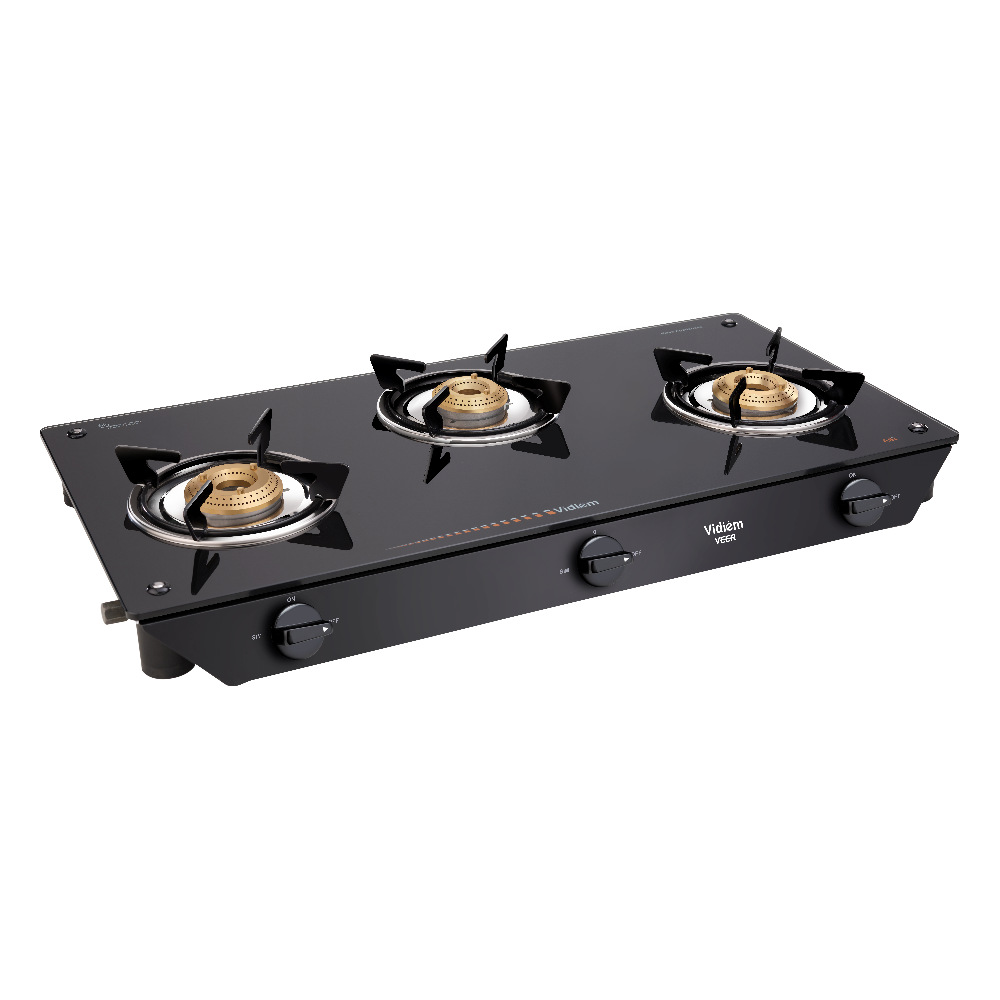 VIDIEM VEER 3 BURNER GAS STOVE