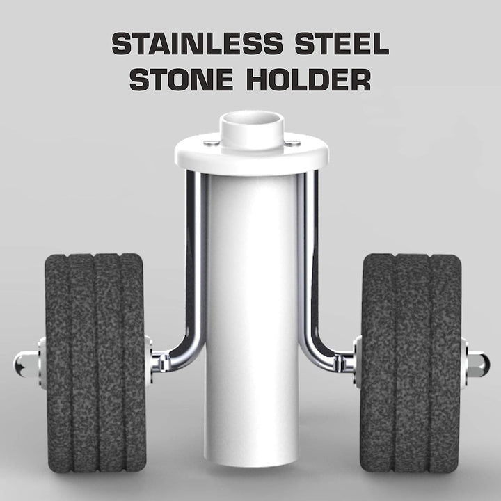 Vidiem Jewel  ST Table Top Wet Grinder Stainless Steel Stone Holder with Roller Stone