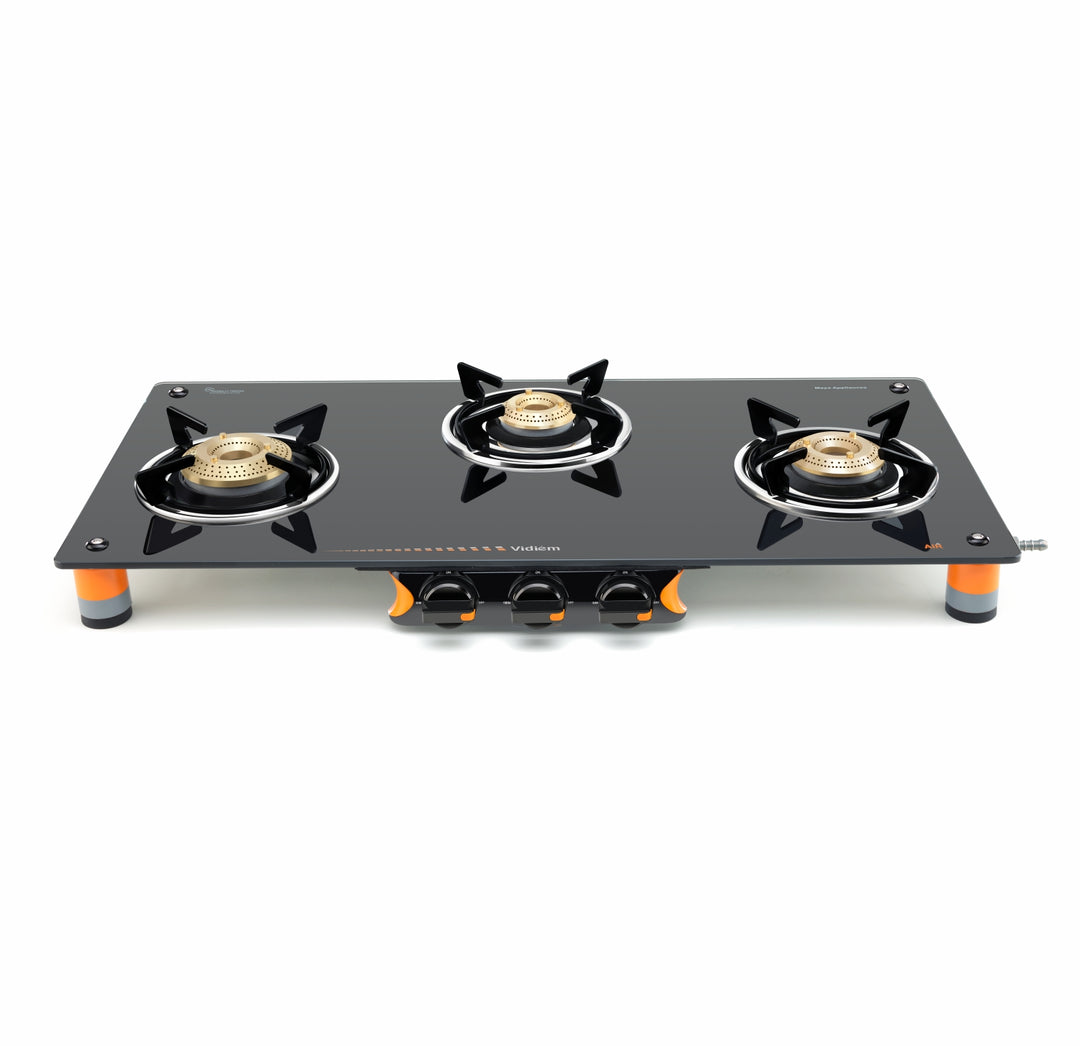 Glass top 3 burner GS 