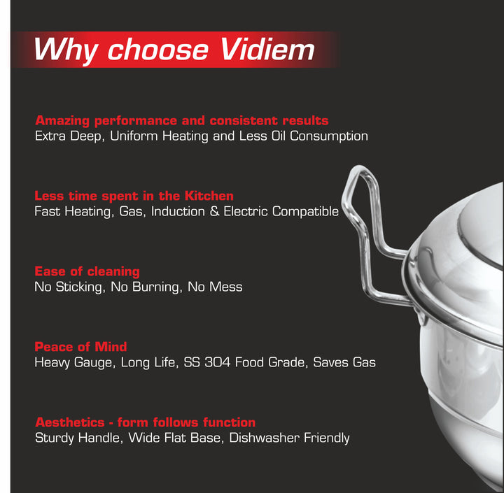 VIDIEM IDLY POT