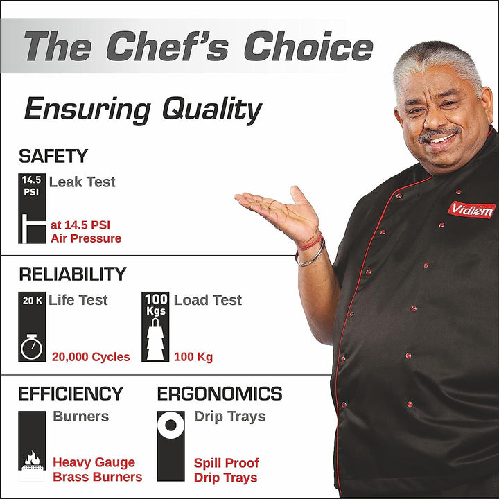 Quality of gas stove 