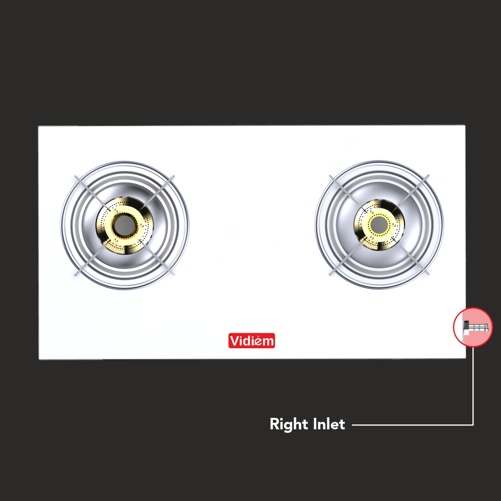 VIDIEM VIVA SS 2 BURNER GAS STOVE