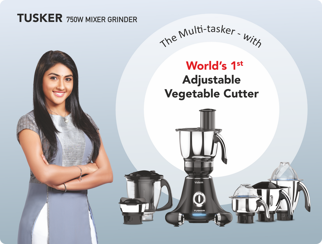 Tusker 750W Mixer Grinder