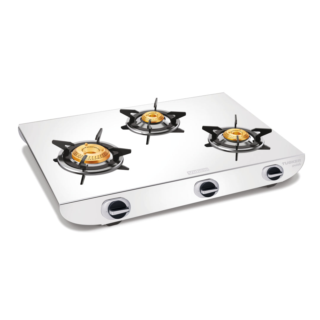 VIDIEM TUSKER PULSE 3 BURNER GAS STOVE
