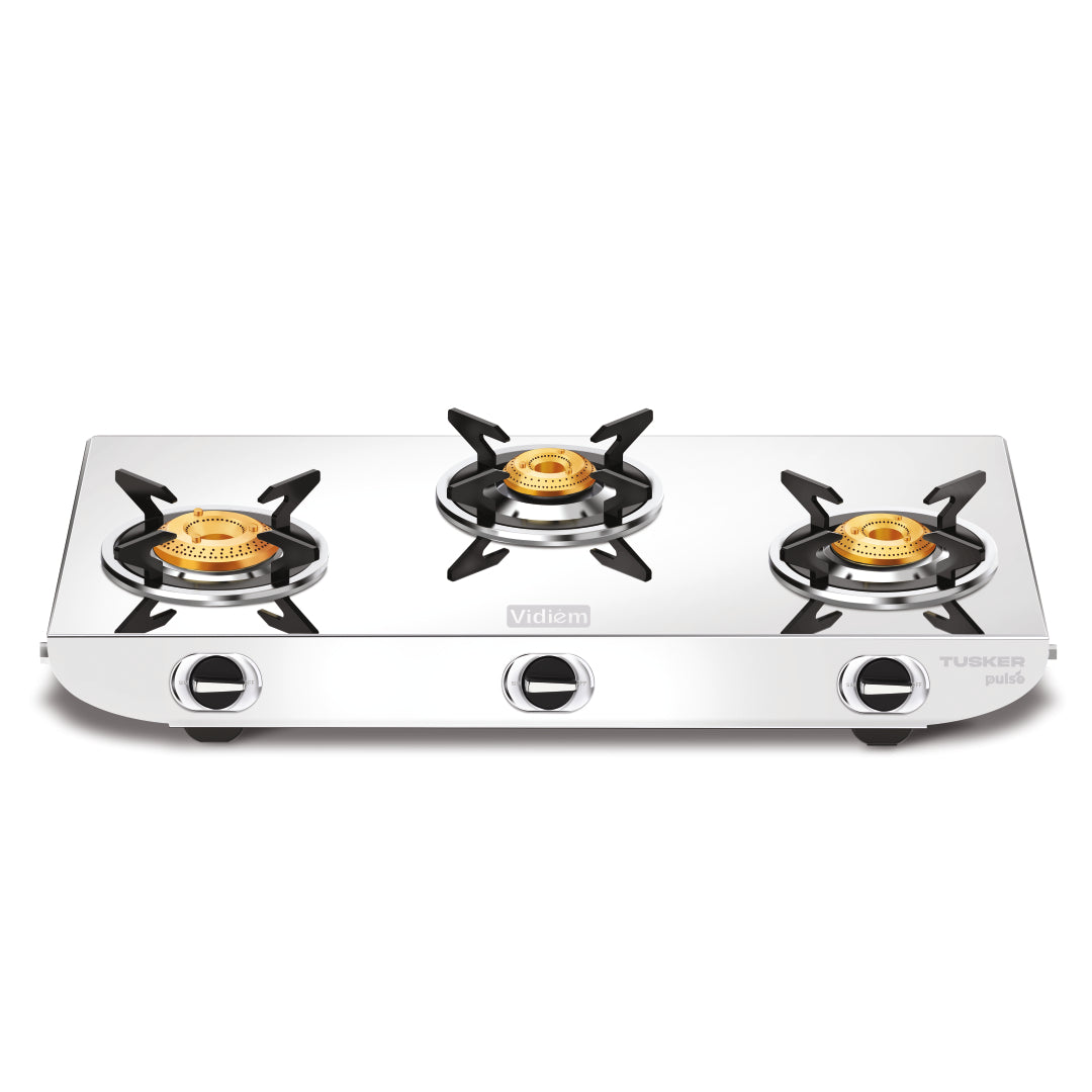 VIDIEM TUSKER PULSE 3 BURNER GAS STOVE