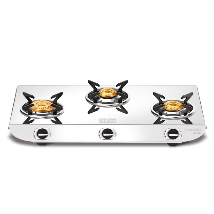 VIDIEM TUSKER PULSE 3 BURNER GAS STOVE