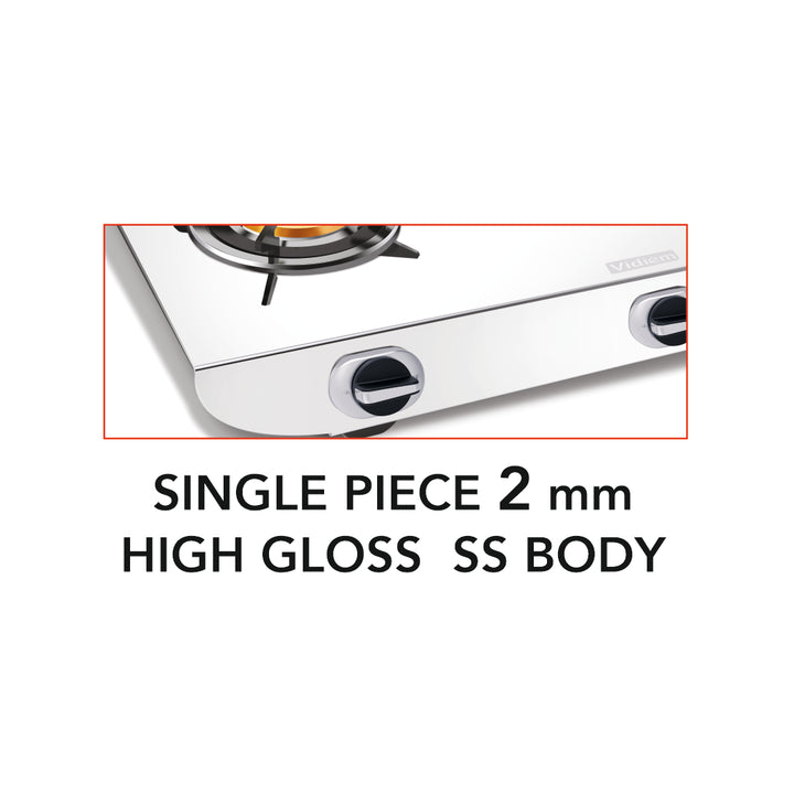 VIDIEM TUSKER PULSE 3 BURNER GAS STOVE