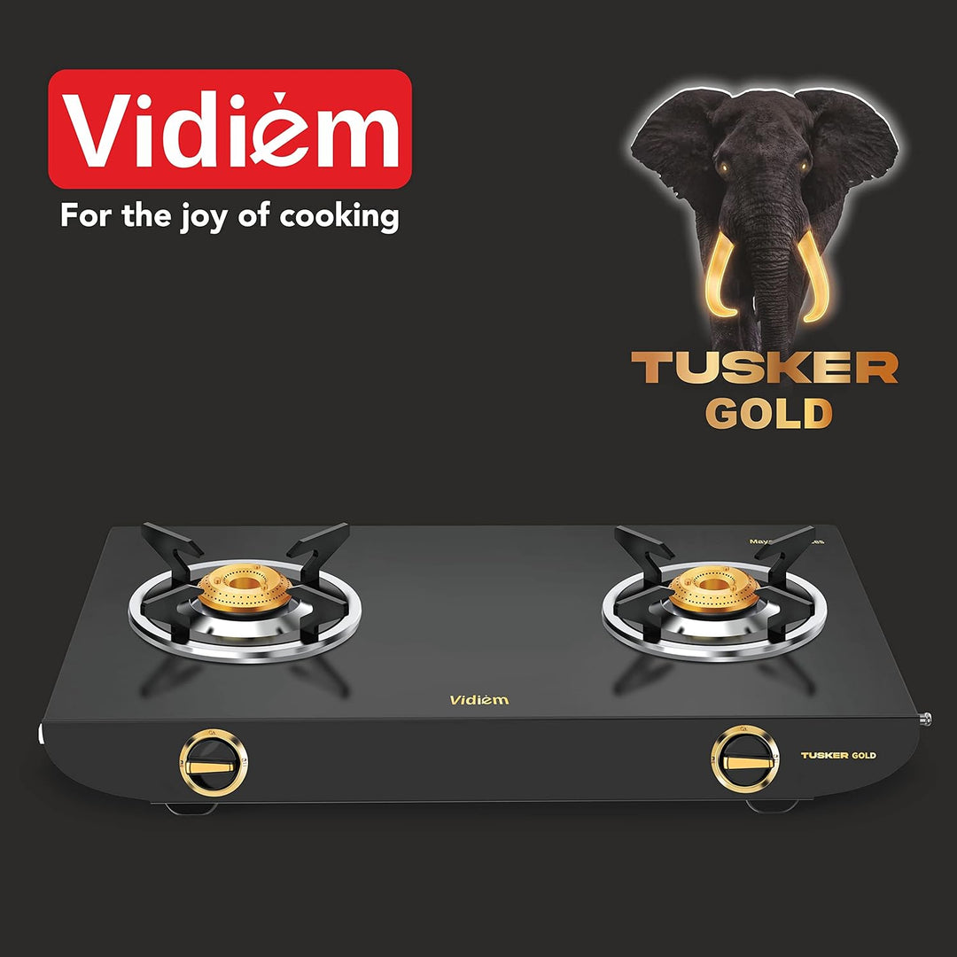 Tusker Gold 2 Burner SS Gas Stove Banner