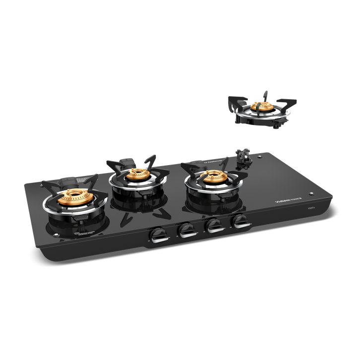 VIDIEM VOGUE VESTA 4 BURNER GAS STOVE