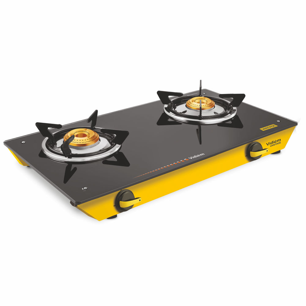 Vidiem Vantage 2 Burner Gas Stove side view