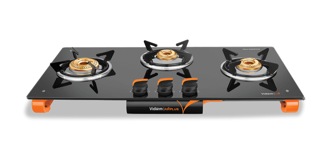 Vidiem Air Plus 3 burner Frameless Gas Stove