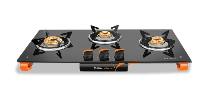 Vidiem Air Plus 3 burner Frameless Gas Stove