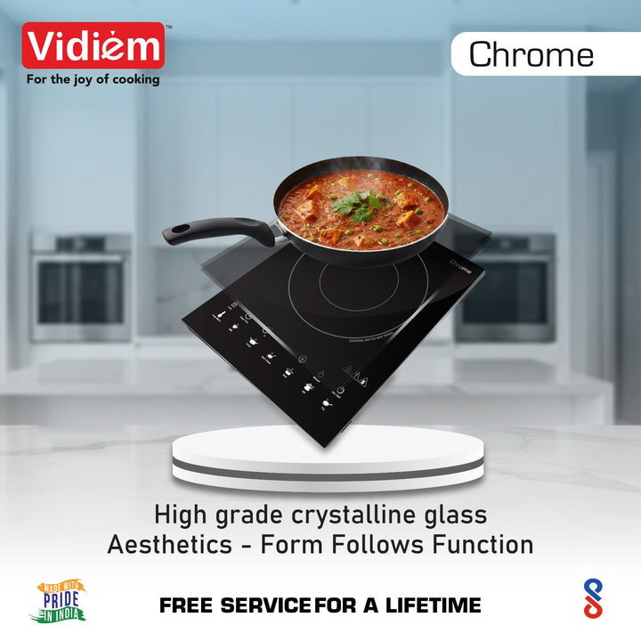 Vidiem Chrome 2100W Induction Cooktop