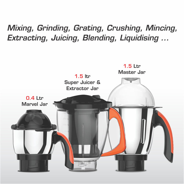 Vidiem Vector SJ 750W Mixer Grinder