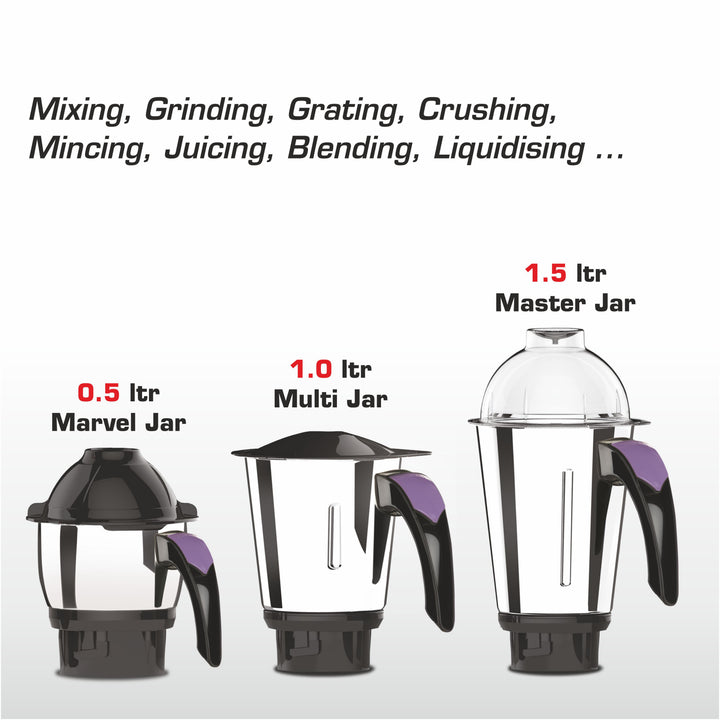 Vidiem Aster Mixer grinder jars 