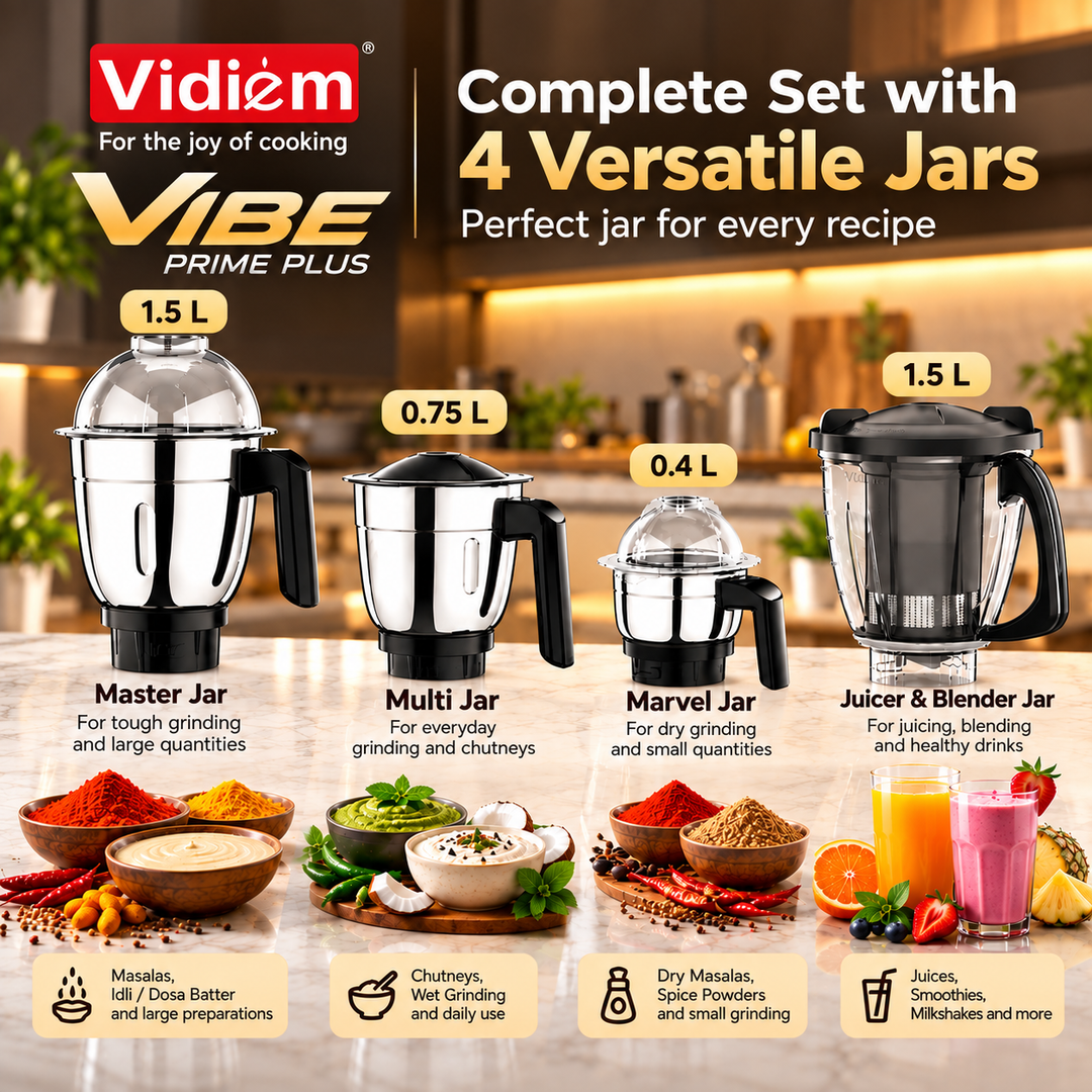 Vidiem Vibe Prime Plus Jars 