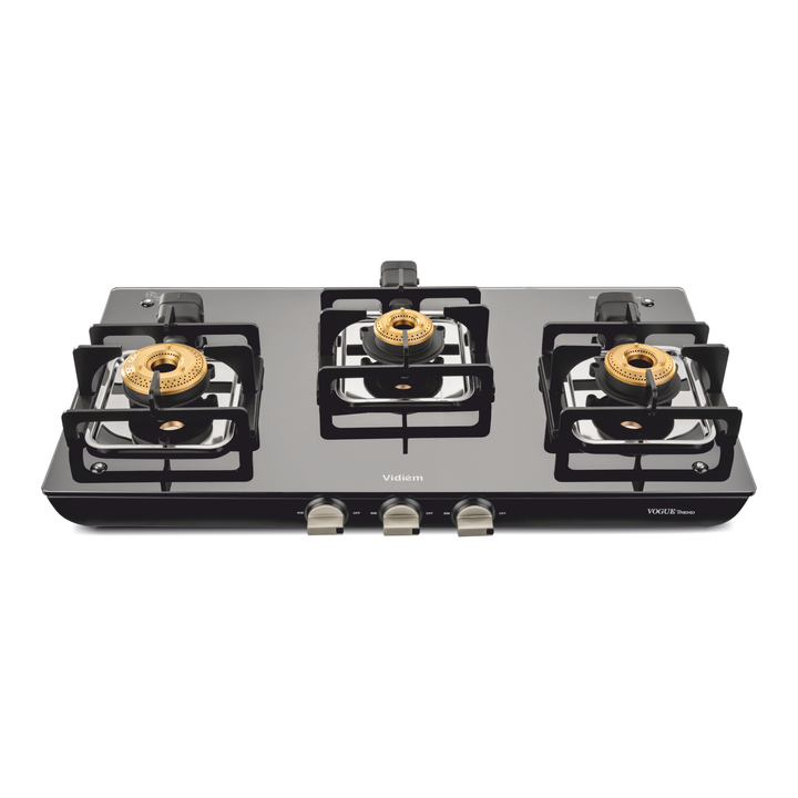 VIDIEM VOGUE TREND 3 BURNER GAS STOVE