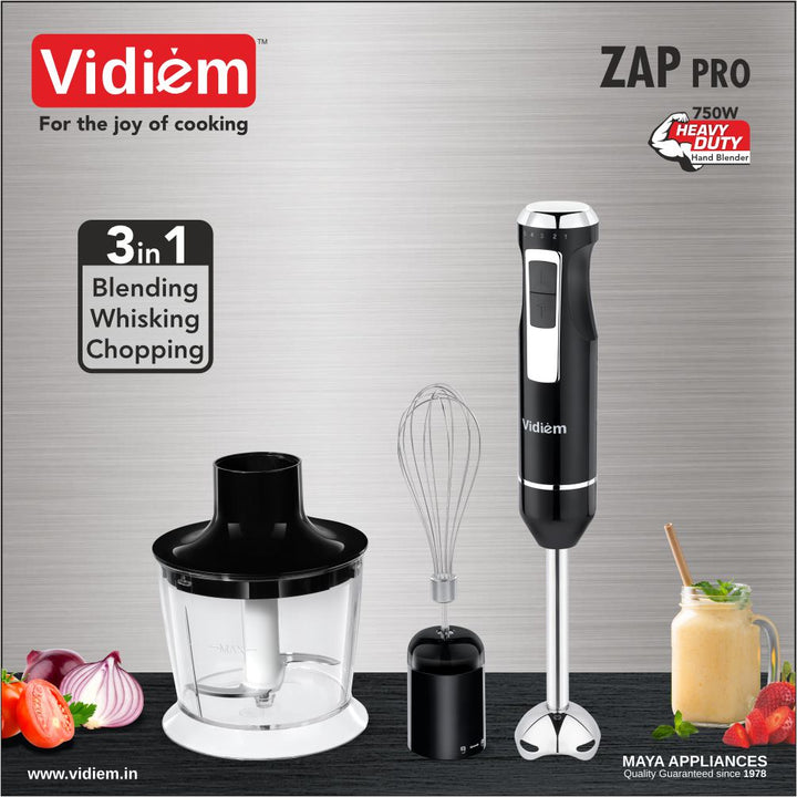 Vidiem ZAP Pro Hand Blender 750W