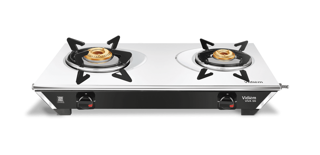 VIDIEM VIVA SS 2 BURNER GAS STOVE