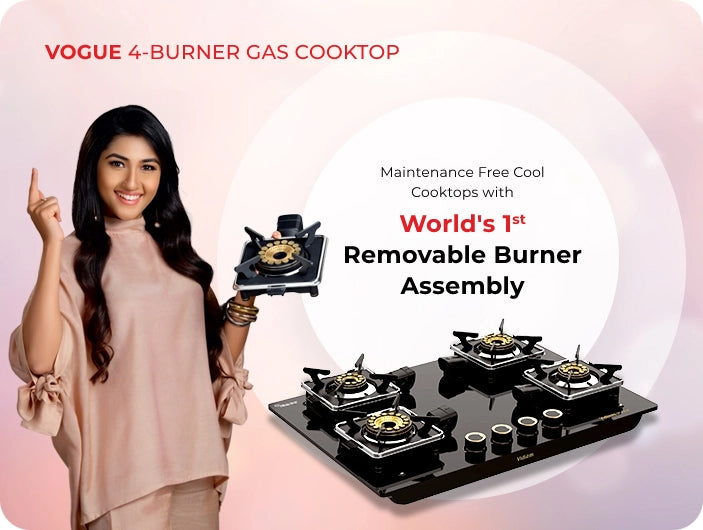 newlaunch  vogue 4 burner 