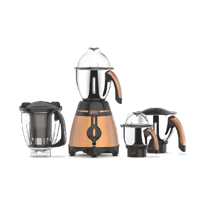 Vidiem Mixer Grinder 1000 Watts 4 Jars MG 649 A Bronze