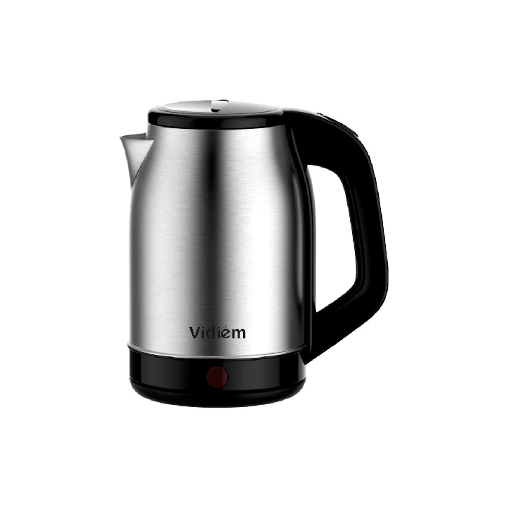 VIDIEM - CHROME 1.8 LTR ELECTRIC KETTLE