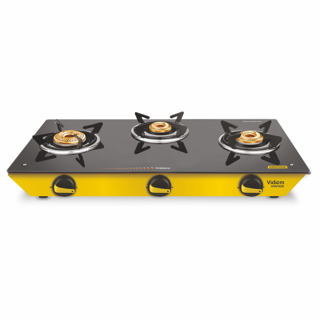 VIDIEM VANTAGE 3 BURNER GAS STOVE