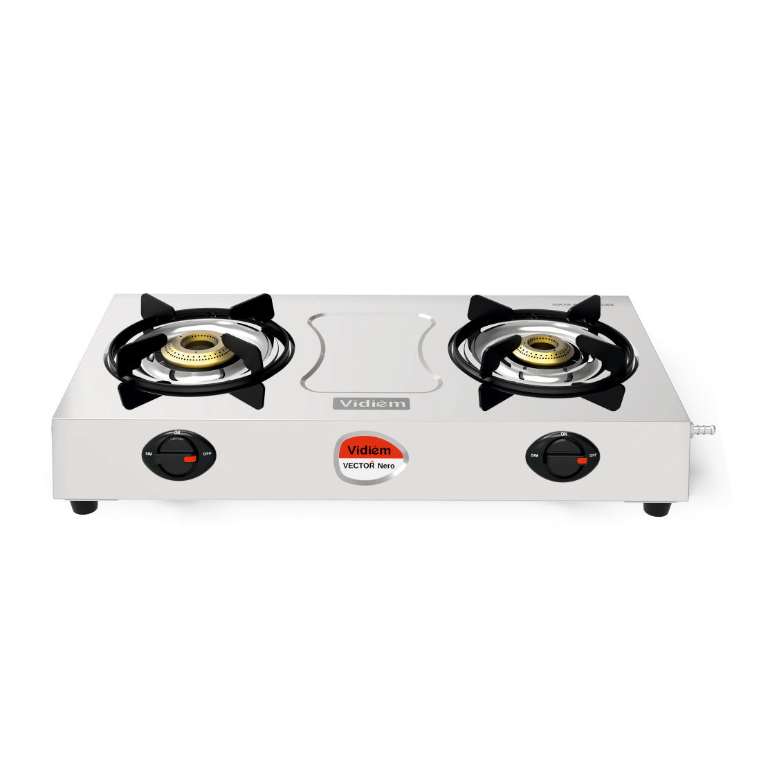 Buy Vidiem Vector Nero 2 Burner SS Gas Stove Online at Vidiem