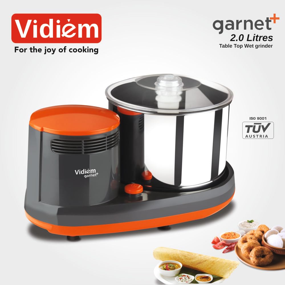 Vidiem Garnet Plus Table Top Wet grinder