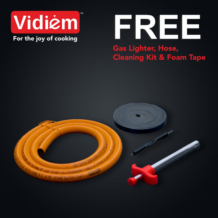 VIDIEM VOGUE V1 3-BURNER GAS COOKTOP