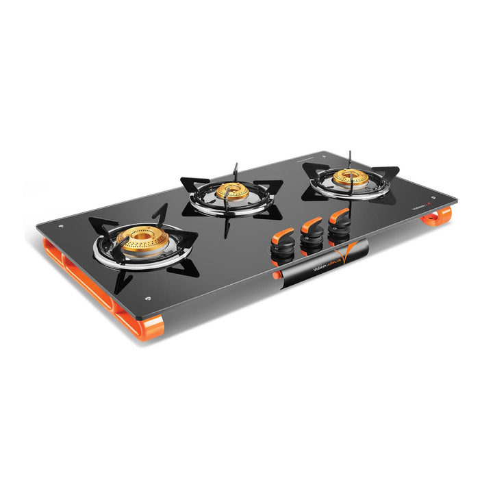 Air Plus 3 burner Gas stove with auto ignition